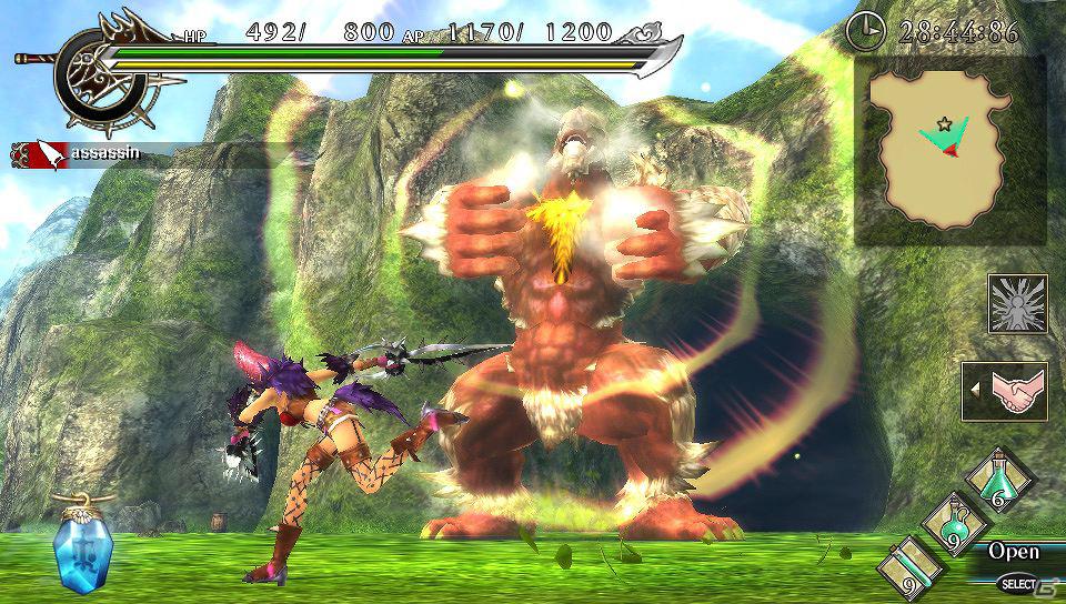 PS Vita「ラグナロク オデッセイ」異端の巨人「グレンデル」と大怪鳥「フレースヴェルグ」を公開の画像2