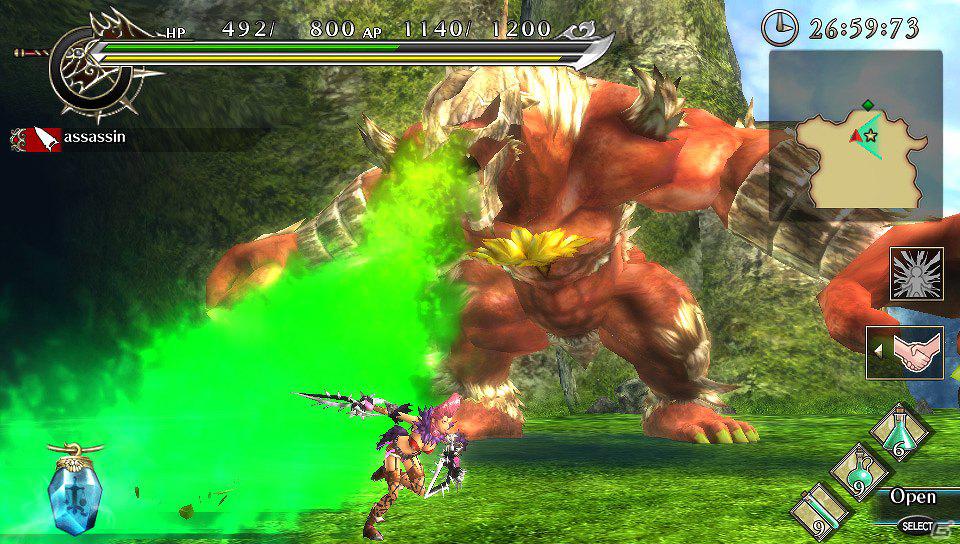 PS Vita「ラグナロク オデッセイ」異端の巨人「グレンデル」と大怪鳥「フレースヴェルグ」を公開の画像3