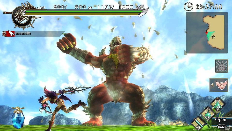 PS Vita「ラグナロク オデッセイ」異端の巨人「グレンデル」と大怪鳥「フレースヴェルグ」を公開の画像5