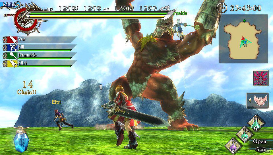 PS Vita「ラグナロク オデッセイ」異端の巨人「グレンデル」と大怪鳥「フレースヴェルグ」を公開の画像7