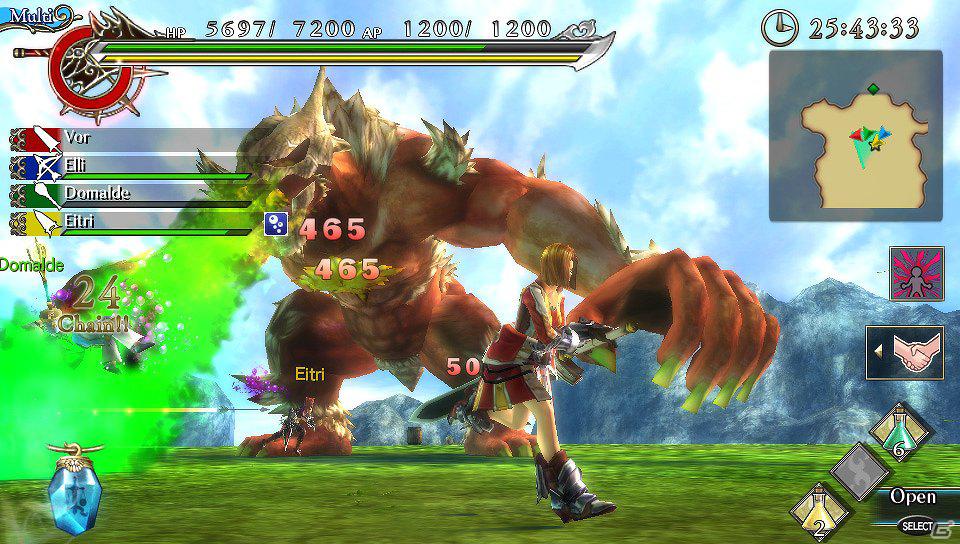 PS Vita「ラグナロク オデッセイ」異端の巨人「グレンデル」と大怪鳥「フレースヴェルグ」を公開の画像8
