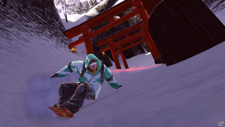 PS3/Xbox 360「SSX」初回特典は富士山を基にデザインしたステージ「Mt. Fuji」に決定の画像3