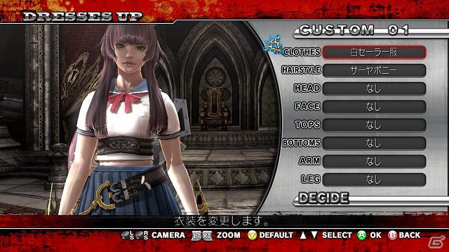 Xbox 360「お姉チャンバラZ ～カグラ～」1月24日配信のDLC第1弾を紹介―セーラー服やメイドカチューシャ、各キャラ専用の髪型などが登場！の画像35