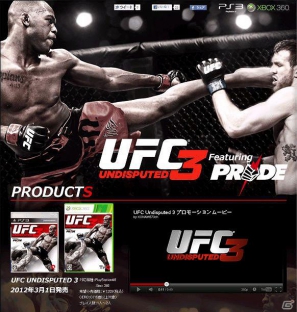 地上最強の総合格闘技「UFC」が、日本大会にあわせて上陸!PS3/Xbox 360「UFC Undisputed 3」3月1日発売決定の画像6