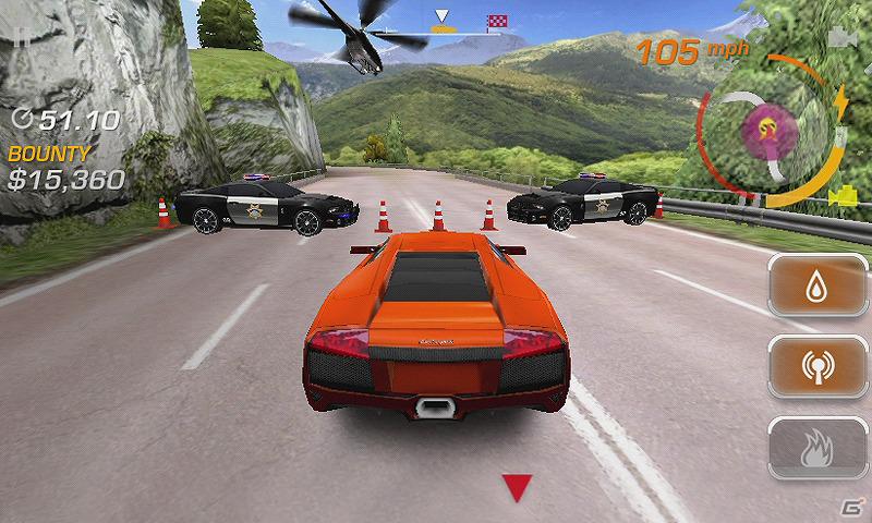 アドレナリン出まくりの逃走レーシング！Android「Need for Speed Hot Pursuit」をEAゲームマーケットにリリースの画像2