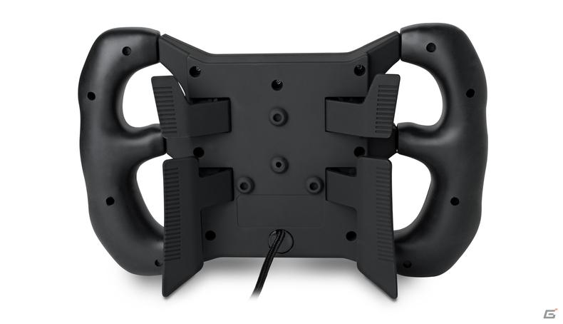 SteelSeries「Simraceway S1 Steering Wheel」「STEELSERIES 7H・SENSEI FNATIC EDITIONモデル」1月27日発売決定の画像5