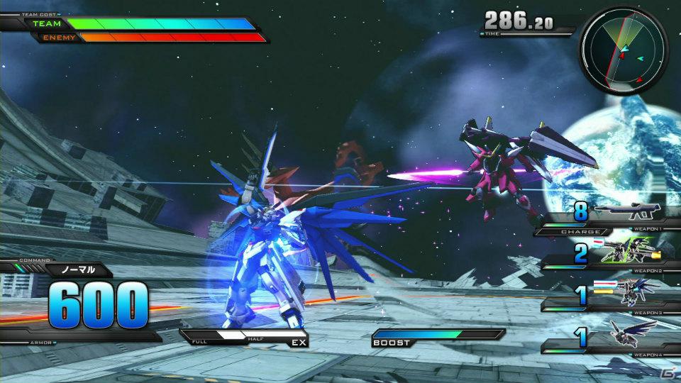 ジオング＆フリーダムガンダムが登場！PS3「機動戦士ガンダム EXTREME VS.」DLC第3弾情報を公開の画像7