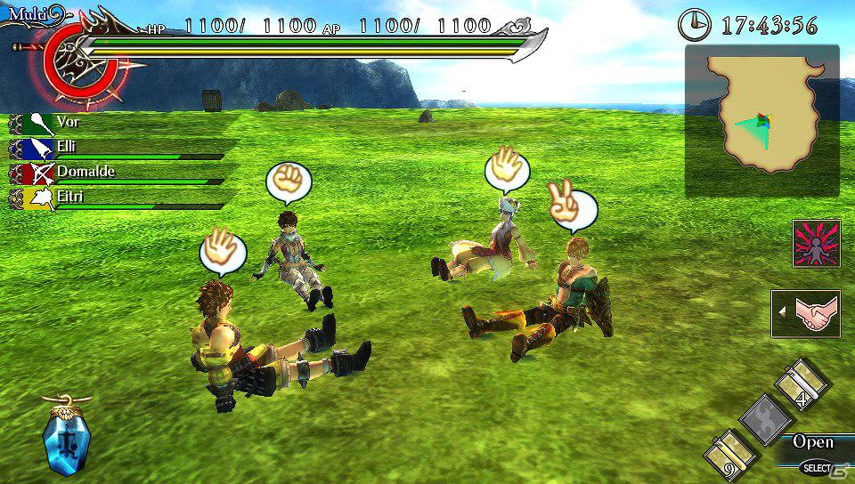 PS Vita「ラグナロク オデッセイ」マルチプレイで役立つ2種類のコミュニケーションアイコンを紹介の画像6