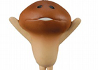 iOS/Android「おさわり探偵なめこ栽培キット」のキャラクター「なめこ」ストラップがガシャポンで登場！「なめこんふんふストラップ」2月24日発売