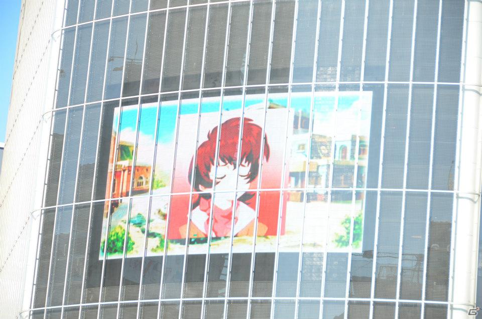 PS Vita「テイルズ オブ イノセンス R」発売記念スペシャルスキットが渋谷駅前で上映！さっそく撮影してきましたの画像2