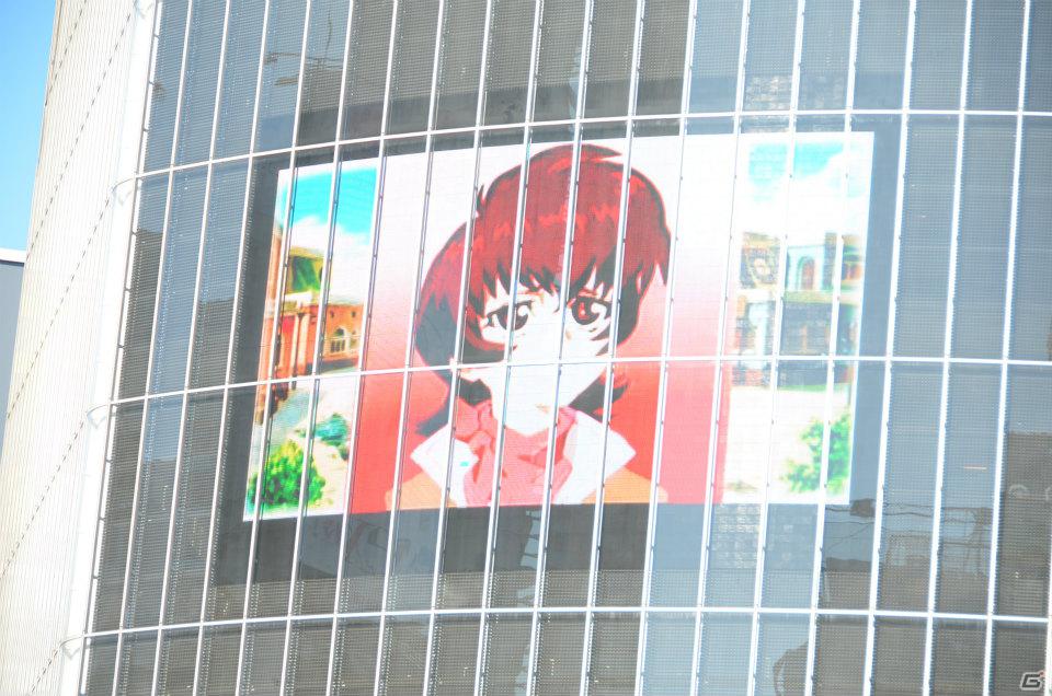 PS Vita「テイルズ オブ イノセンス R」発売記念スペシャルスキットが渋谷駅前で上映！さっそく撮影してきましたの画像3