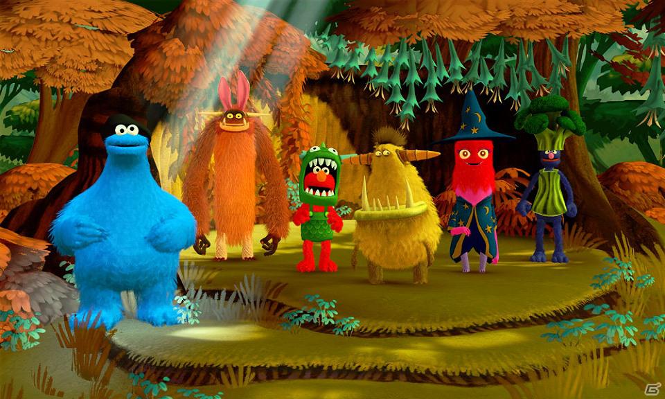 Xbox 360「セサミストリート：ワンス・アポン・ア・モンスター」4月19日に発売！Kinectを使ったアクションで不思議な世界を冒険しよう！の画像22