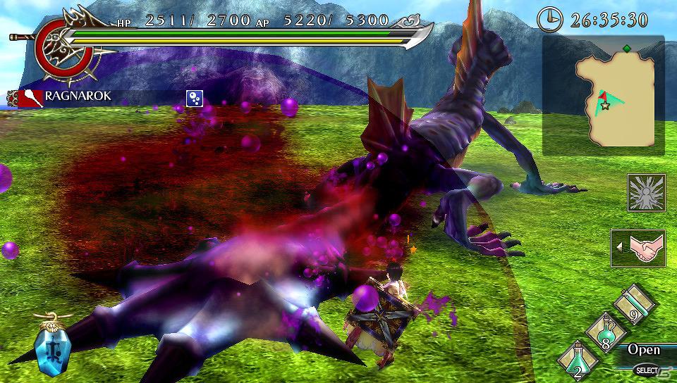 PS Vita「ラグナロク オデッセイ」体験版10万ダウンロード突破！奪龍「ファフニール」、猛毒爬虫類「ヒャハニール」、謎の大巨人「スルト」、正体不明のモンスター「モックルカールヴィ」を公開の画像6