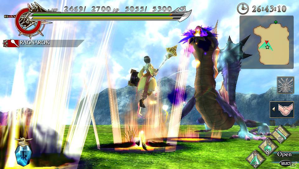 PS Vita「ラグナロク オデッセイ」体験版10万ダウンロード突破！奪龍「ファフニール」、猛毒爬虫類「ヒャハニール」、謎の大巨人「スルト」、正体不明のモンスター「モックルカールヴィ」を公開の画像7