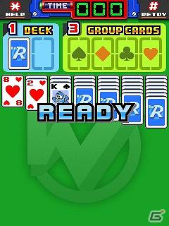 定番トランプゲームがFlashゲームで登場！「ロックマン ソリティア」配信開始の画像1
