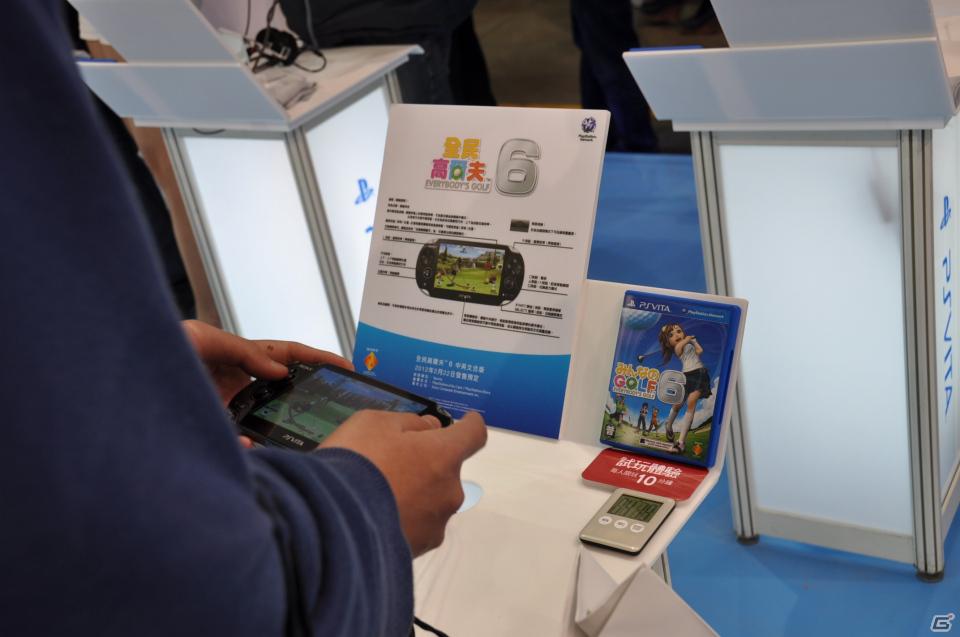 【台北国際ゲームショウ 2012】ほぼすべてがプレイアブル！一番人気はやはりPS Vita試遊台、台湾発のコンテンツも活発に。SCETブースレポートの画像40