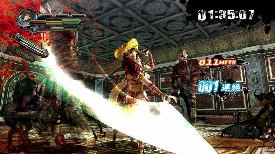 Xbox 360「お姉チャンバラZ ～カグラ～」DLC第三弾が2月14日より配信開始！彩＆咲の元祖主人公姉妹がプレイアブル・キャラとして登場の画像4