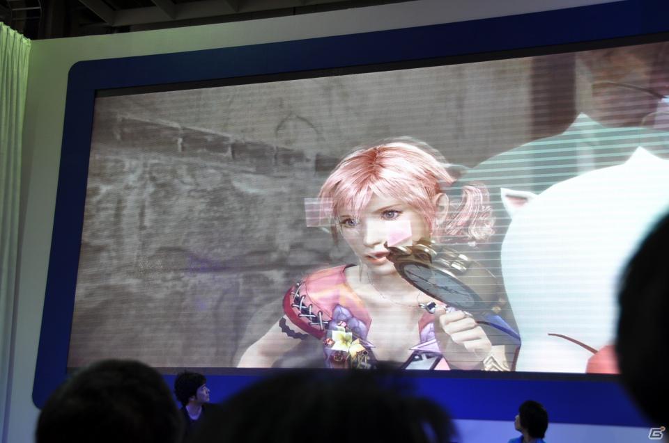 【台北国際ゲームショウ 2012】「FINAL FANTASY XIII-2」ステージイベントに橋本真司氏、鳥山求氏、上国料勇氏が登壇、DLC情報や開発の裏話を披露の画像11