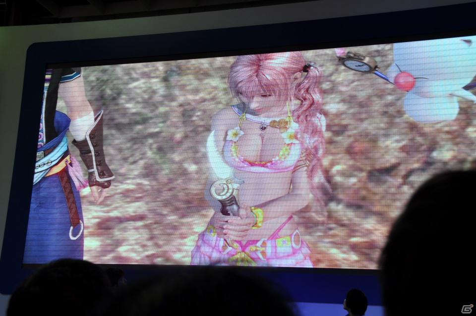【台北国際ゲームショウ 2012】「FINAL FANTASY XIII-2」ステージイベントに橋本真司氏、鳥山求氏、上国料勇氏が登壇、DLC情報や開発の裏話を披露の画像13