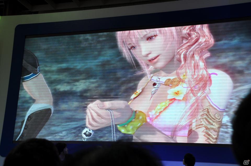 【台北国際ゲームショウ 2012】「FINAL FANTASY XIII-2」ステージイベントに橋本真司氏、鳥山求氏、上国料勇氏が登壇、DLC情報や開発の裏話を披露の画像15