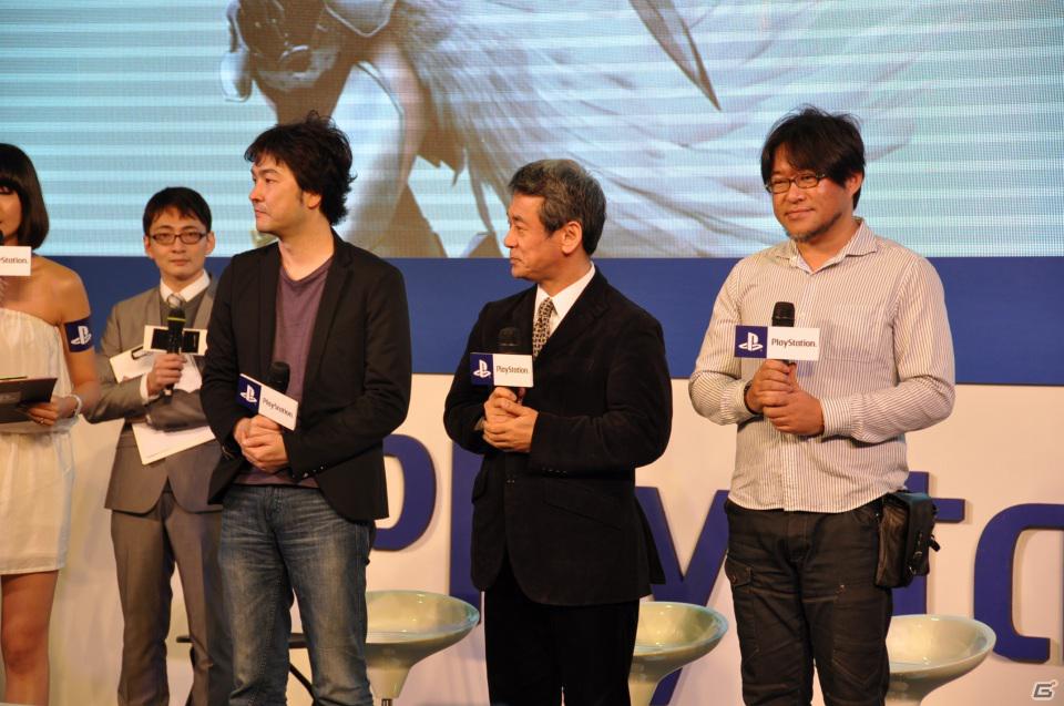 【台北国際ゲームショウ 2012】「FINAL FANTASY XIII-2」ステージイベントに橋本真司氏、鳥山求氏、上国料勇氏が登壇、DLC情報や開発の裏話を披露の画像2