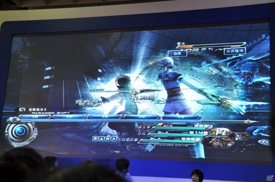 【台北国際ゲームショウ 2012】「FINAL FANTASY XIII-2」ステージイベントに橋本真司氏、鳥山求氏、上国料勇氏が登壇、DLC情報や開発の裏話を披露の画像39