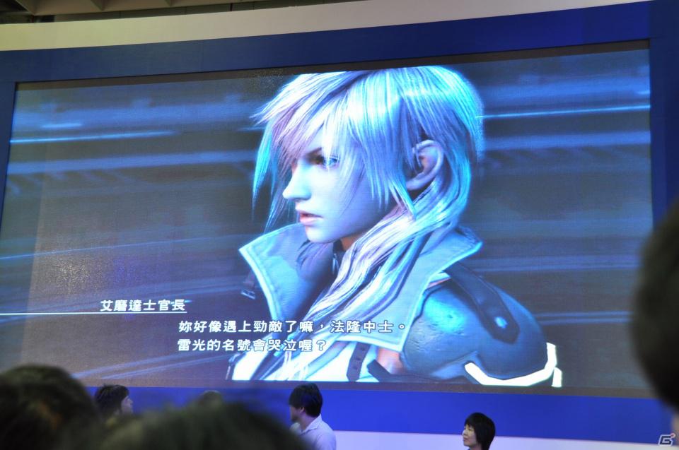 【台北国際ゲームショウ 2012】「FINAL FANTASY XIII-2」ステージイベントに橋本真司氏、鳥山求氏、上国料勇氏が登壇、DLC情報や開発の裏話を披露の画像48