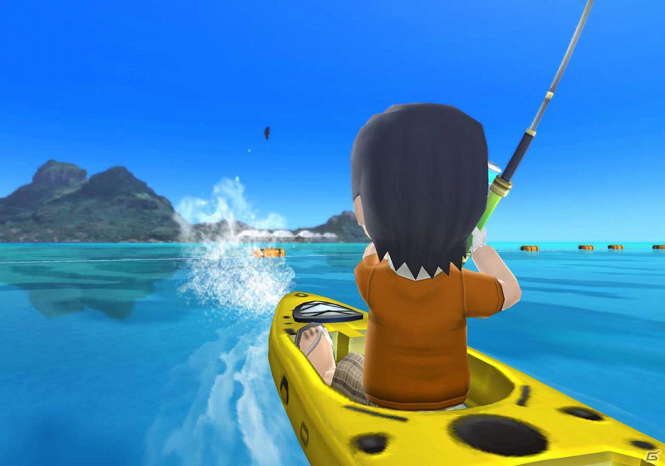 Wii「ファミリーフィッシング」2月8日より「ミツボシクロスズメダイ」をネットワークに放流の画像5