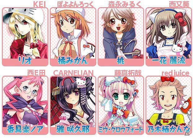 「キティ☆コレ ～目指せ！ナンバー1キティラー～」GREE Platformにて配信開始の画像8