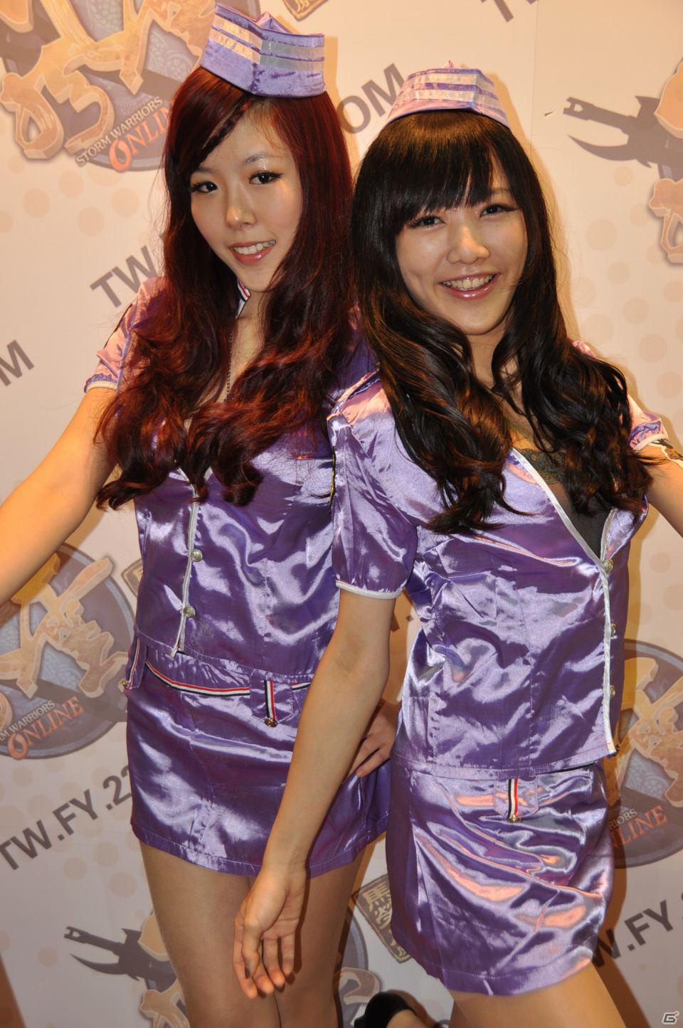 【台北国際ゲームショウ 2012】ブースで輝く美女たち！艶やかな衣装やダンスパフォーマンスで彩られたコンパニオン写真集をお届け！の画像17