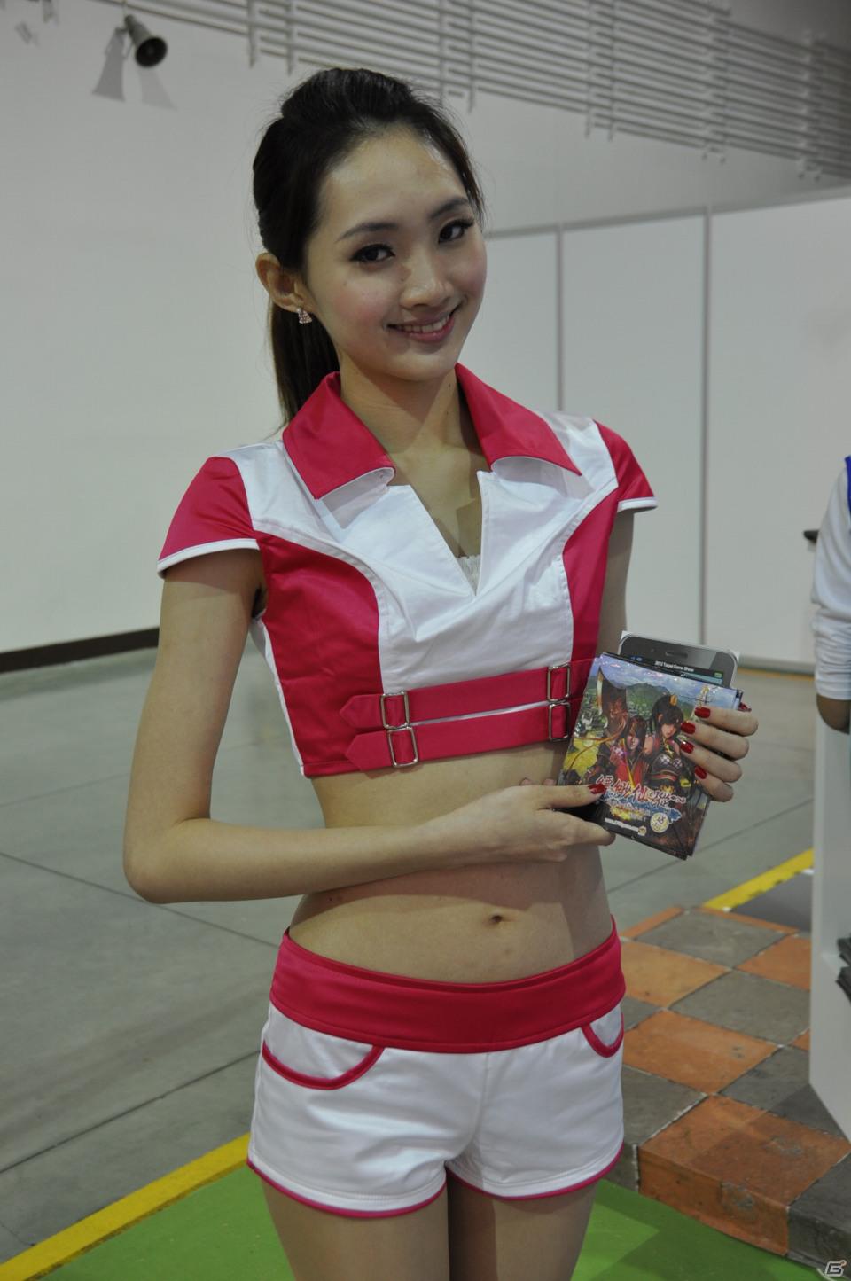 【台北国際ゲームショウ 2012】ブースで輝く美女たち！艶やかな衣装やダンスパフォーマンスで彩られたコンパニオン写真集をお届け！の画像3