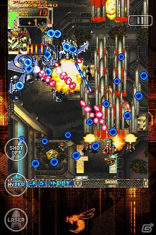 iPhone/iPod touch向けゲームアプリ「怒首領蜂大往生」が2月9日に配信開始！LITE版の配信は2月16日より開始の画像3