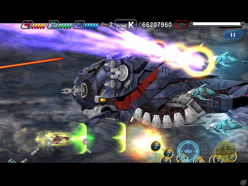 「ダライアス」シリーズ最新作がiPhone/iPod touch/iPadに登場！「ダライアスバースト セカンドプロローグ」2月10日配信開始の画像15