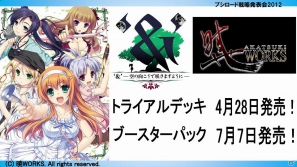 「ヴァイスシュヴァルツ」に田中ブンケイ氏イチオシの「アクセルワールド」＆「ソードアート・オンライン」が参戦！「ブシロード戦略発表会2012（新春）」レポートの画像14