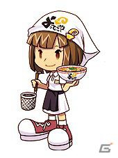 限定ユニット「よってこ娘」が登場！Mobage「狩りとも」3月1日よりラーメンチェーン「よってこや」とのコラボレーションを実施！の画像1