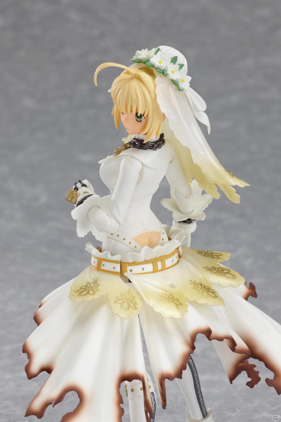 PSP「フェイト/エクストラ CCC」限定版特典のfigma「セイバー・ブライド」の彩色見本を公開の画像2