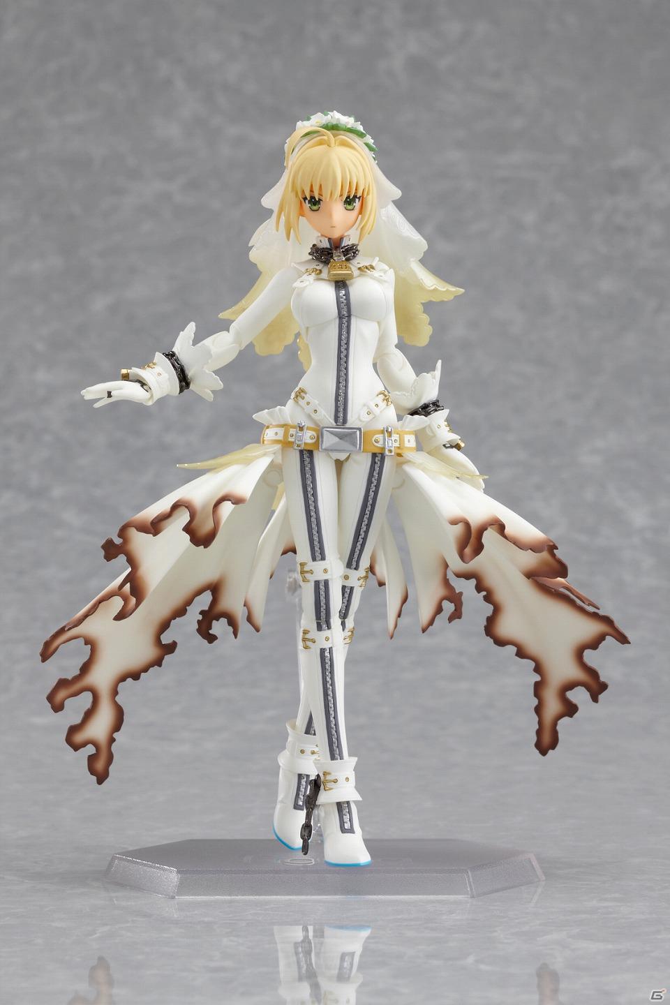 PSP「フェイト/エクストラ CCC」限定版特典のfigma「セイバー・ブライド」の彩色見本を公開の画像3