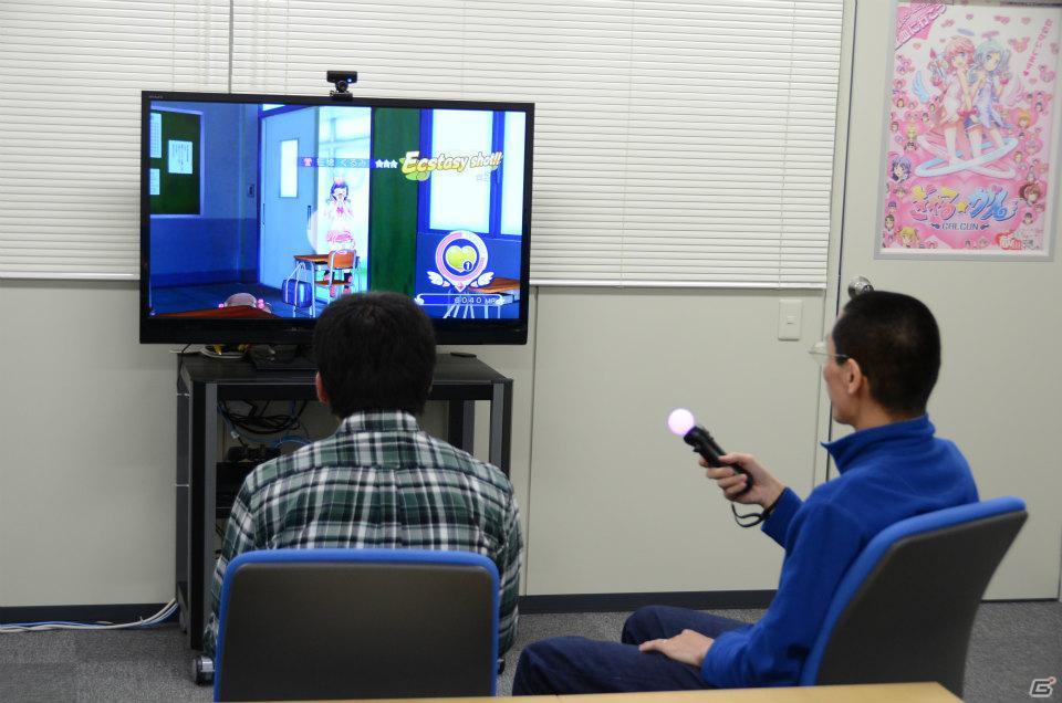 【ぎゃる☆がん集中連載】PS3「ぎゃる☆がん」ドキドキカーニバルをPS Moveで一足先に体験！中川氏、成田氏とのスコアアタック対戦＆豪華プレゼントも！の画像4