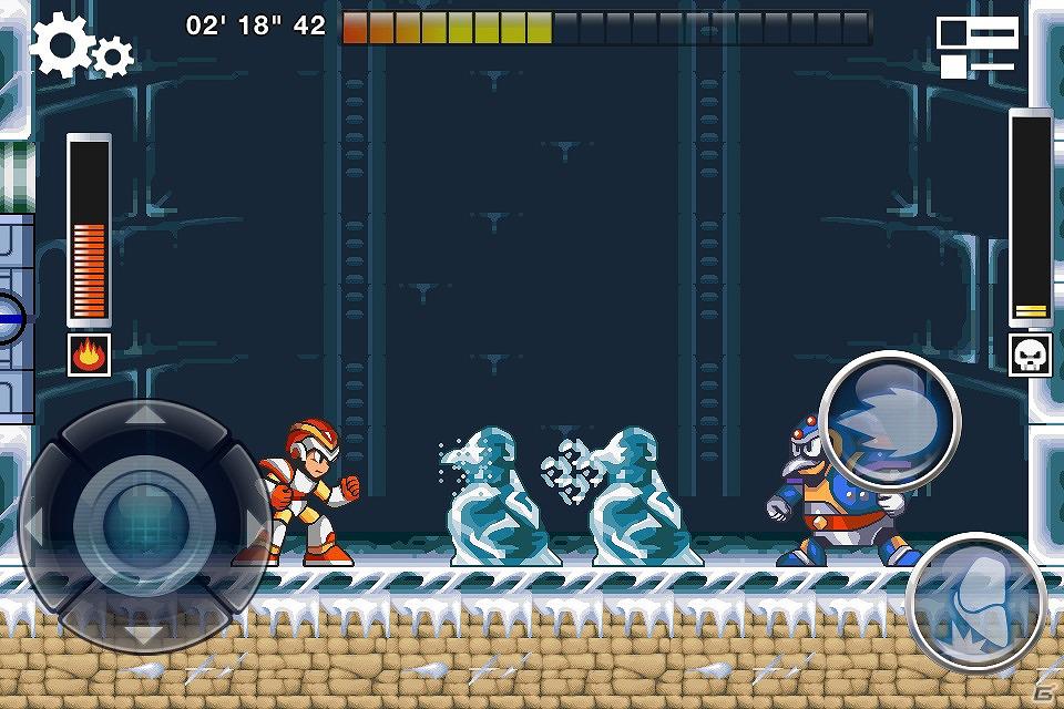 iOS「ロックマンX」iPad/iPad2に対応するバージョンアップを実施！新たなゲームモード「タイムレース」も解放の画像4