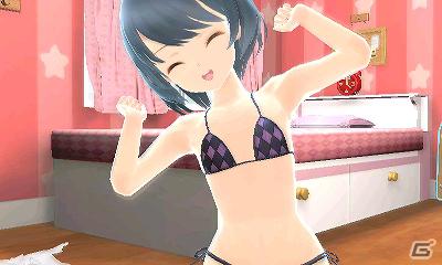3DS「女の子と密室にいたら○○しちゃうかもしれない。」初回特典「こころが水着に着替えたら。」のゲーム画面を紹介！の画像8