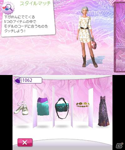 クライアントの望むコーディネイトをしよう！3DS「ガールズファッション3D☆めざせ！トップスタイリスト」で遊べるゲームモードを紹介の画像4