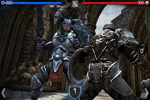 「Infinity Blade」の最新作が圧倒的なクオリティでiOS版Mobageに登場！「Infinity Blade Cross」2月20日より配信開始の画像7