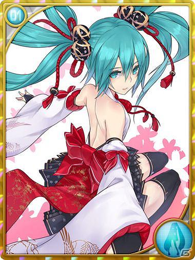 カード育成型シミュレーションゲーム「初音ミク ぐらふぃコレクション」mobageオープンプラットフォームにて提供開始の画像2