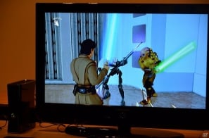 Kinectが実現する究極の「スター・ウォーズ」体験―ライトセイバーやフォース、ポッドレースも体感できたXbox 360「Kinect スター・ウォーズ」体験会レポートの画像6