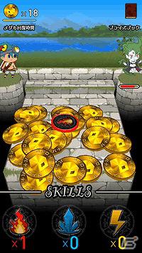 バナドロイド遺跡に眠る財宝を集めよう！Android「トレジャートルジャー」配信開始の画像1