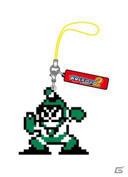 ドットのデザインそのままのストラップが登場！ロックマン