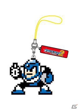 ドットのデザインそのままのストラップが登場！ロックマン