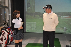 【第46回 ジャパンゴルフフェア2012】「ゴルフコネクション」可視化トレーニングでゴルフがうまくなる！山本幸路プロの実機プレイやバーチャルゴルフコーナーでの試遊もの画像52