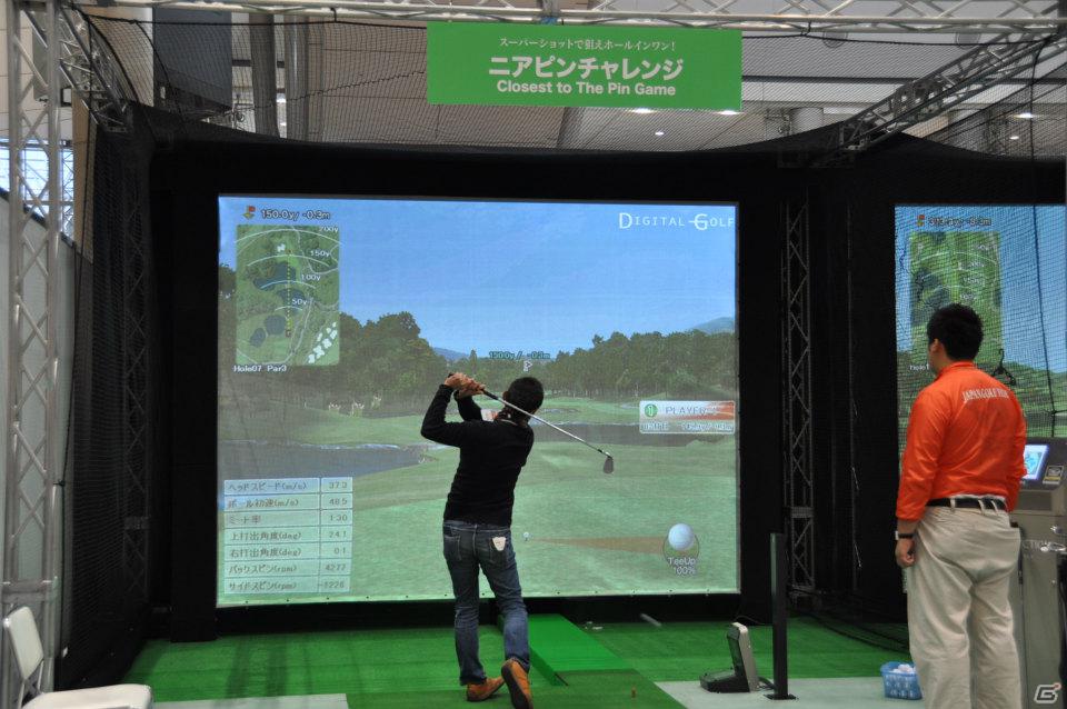 【第46回 ジャパンゴルフフェア2012】「ゴルフコネクション」可視化トレーニングでゴルフがうまくなる！山本幸路プロの実機プレイやバーチャルゴルフコーナーでの試遊もの画像100