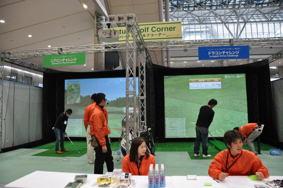 【第46回 ジャパンゴルフフェア2012】「ゴルフコネクション」可視化トレーニングでゴルフがうまくなる！山本幸路プロの実機プレイやバーチャルゴルフコーナーでの試遊もの画像102